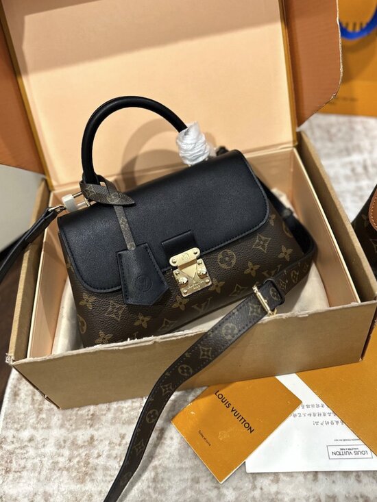 Handbags - Luxury Top Handle Messenger Bag with Strap